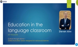 Culture through Idioms I