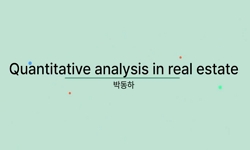 Quantitative analysis in real estate